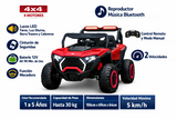 Montable Buggy 4x4 con control remoto (Rojo)