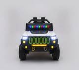 Montable Electrico Jeep Base Control Remoto  4x4 (Blanco)