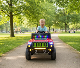 Montable Electrico Jeep Base Control Remoto 4x4 (Rojo)