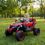 Montable Electrico 12v Mini Canam Base 4x4 Control Remoto (Rojo)