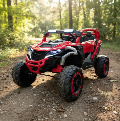 Montable Electrico 12v Mini Canam Base 4x4 Control Remoto (Rojo)