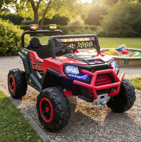 Montable ATV 4x4  con control remoto (Rojo)