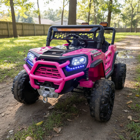 Montable ATV 4x4  con control remoto (Rosa)